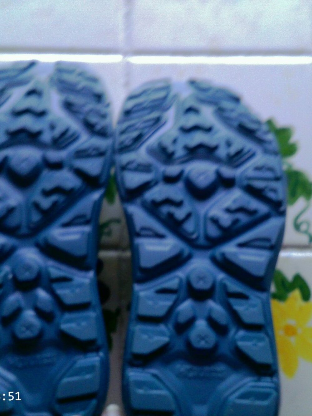 NWOB Hoka Hopara Hiking Sandals Women Sz 7 Cutout Waterproof 1106535 Coastal Blu - Picture 6 of 6